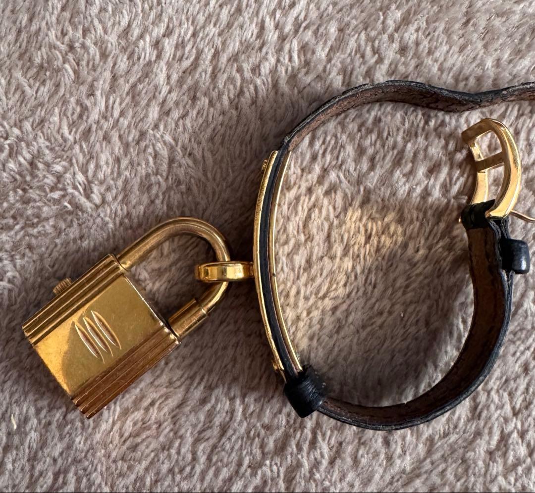 【正月割】HERMES エルメス ケリーウォッチ　ブラック 時計