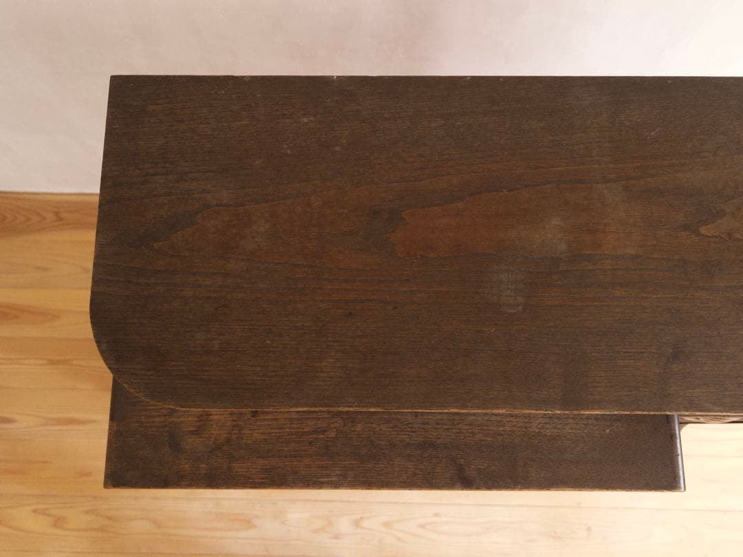 アンティーク 水屋箪笥 茶箪笥 キャビネット 昭和レトロ 大正ロマン ガラス扉