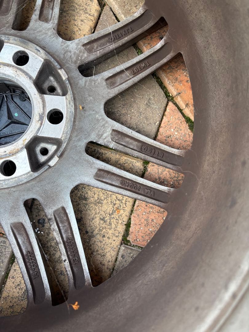 メルセデス・ベンツ 17インチ ATSホイール　4本まとめて　引き取り限定