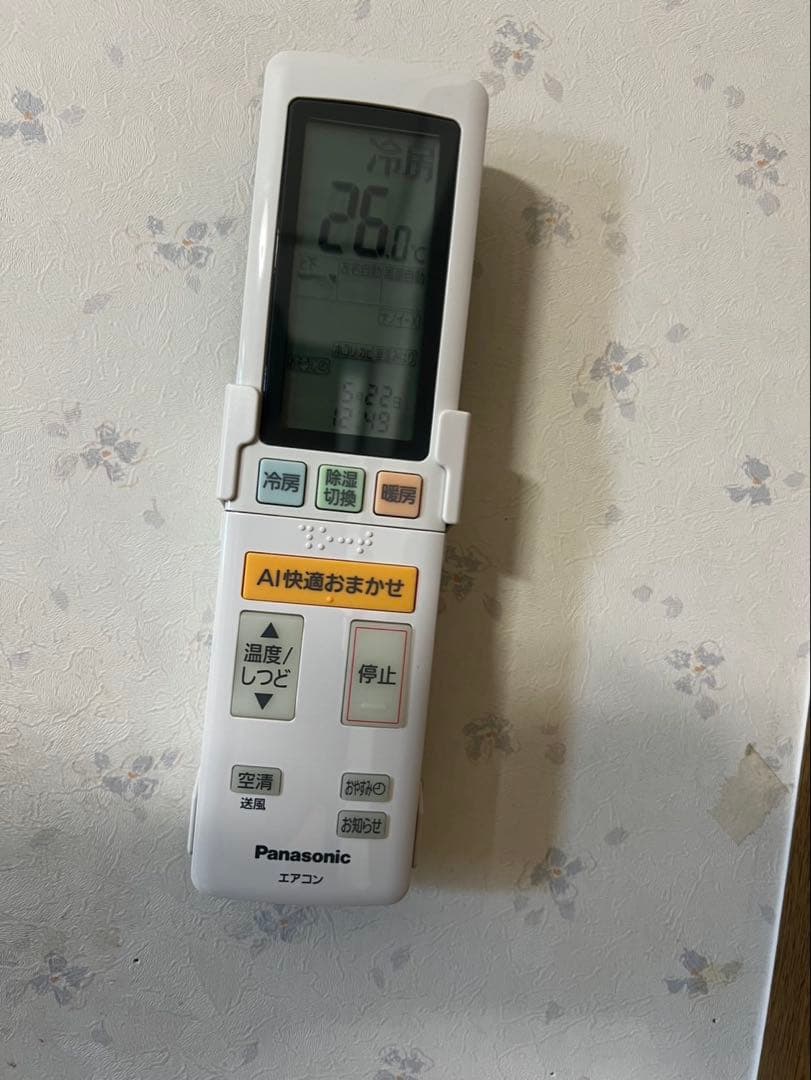 Panasonic CS-XS250D-W 2019年製　8畳