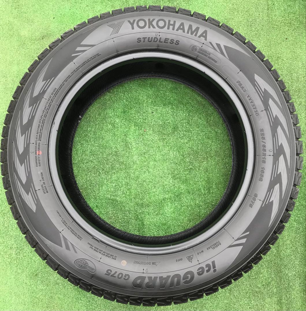 225/65 R18、YOKOHAMA ICEGUARD、