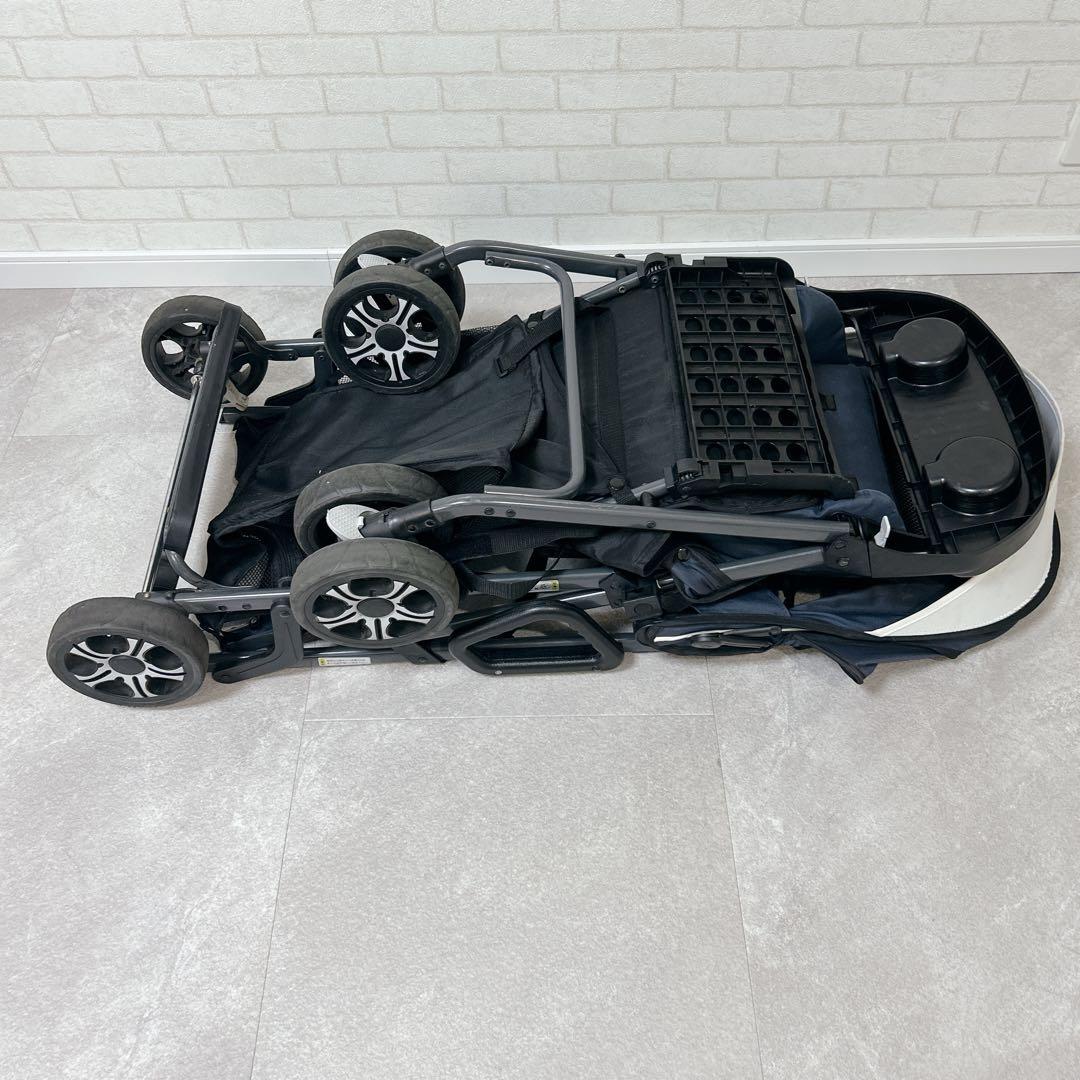 KATOJI カトージ　2人でゴー 2人乗り 人気ベビーカー ネイビー