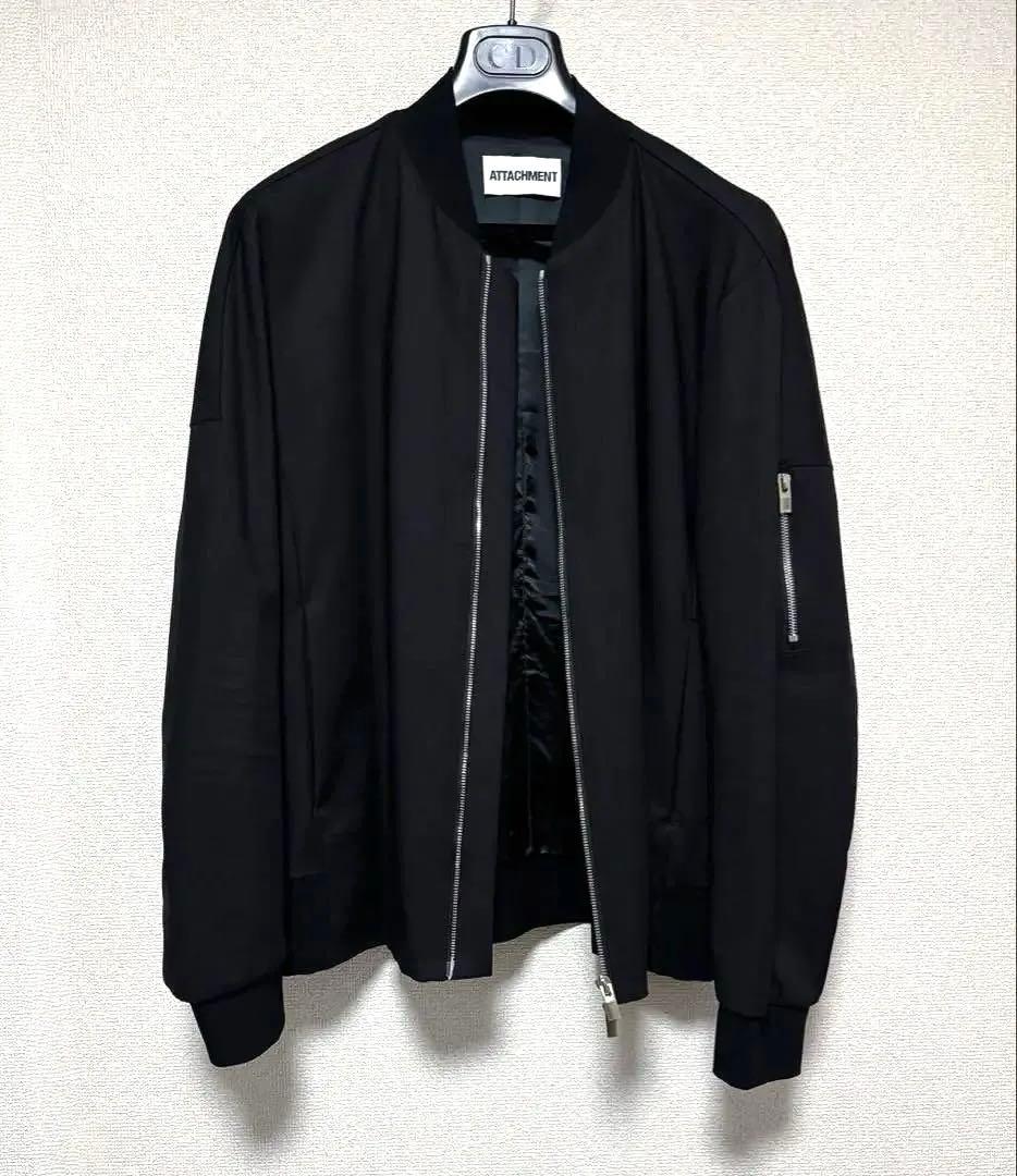 22AW ATTACHMENT ストレッチ ダブルクロス MA-1 サイズ3