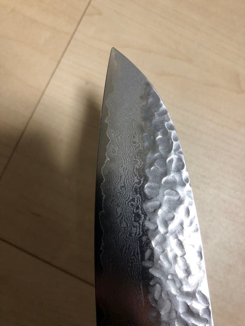 堺孝行　33層槌目　　三徳包丁180mm