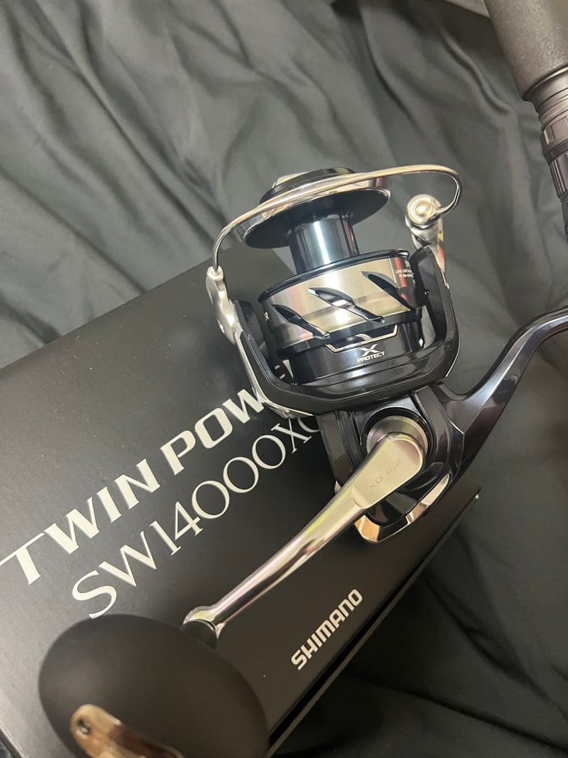 SHIMANO TWIN POWER SW14000XG 別出品ロッドセット値引