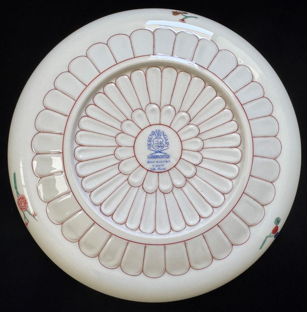 ヘレンド シノワズリ 西安の赤ゲデレ 茶会ボックス スターペインター作品