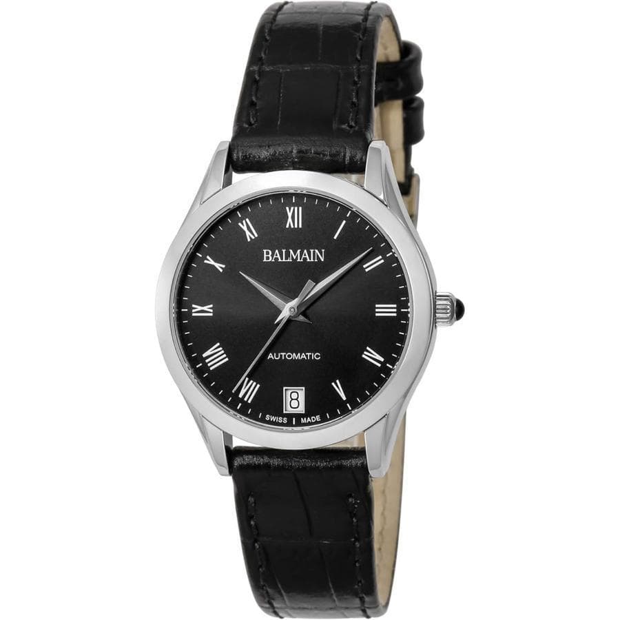 BALMAIN バルマン 腕時計 自動巻き スイス製 レディース 女性 ブラック