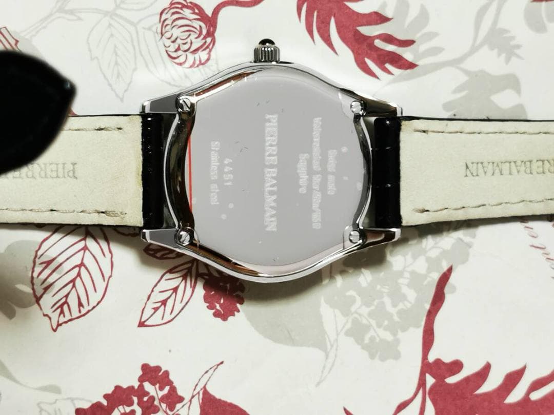 BALMAIN バルマン 腕時計 自動巻き スイス製 レディース 女性 ブラック