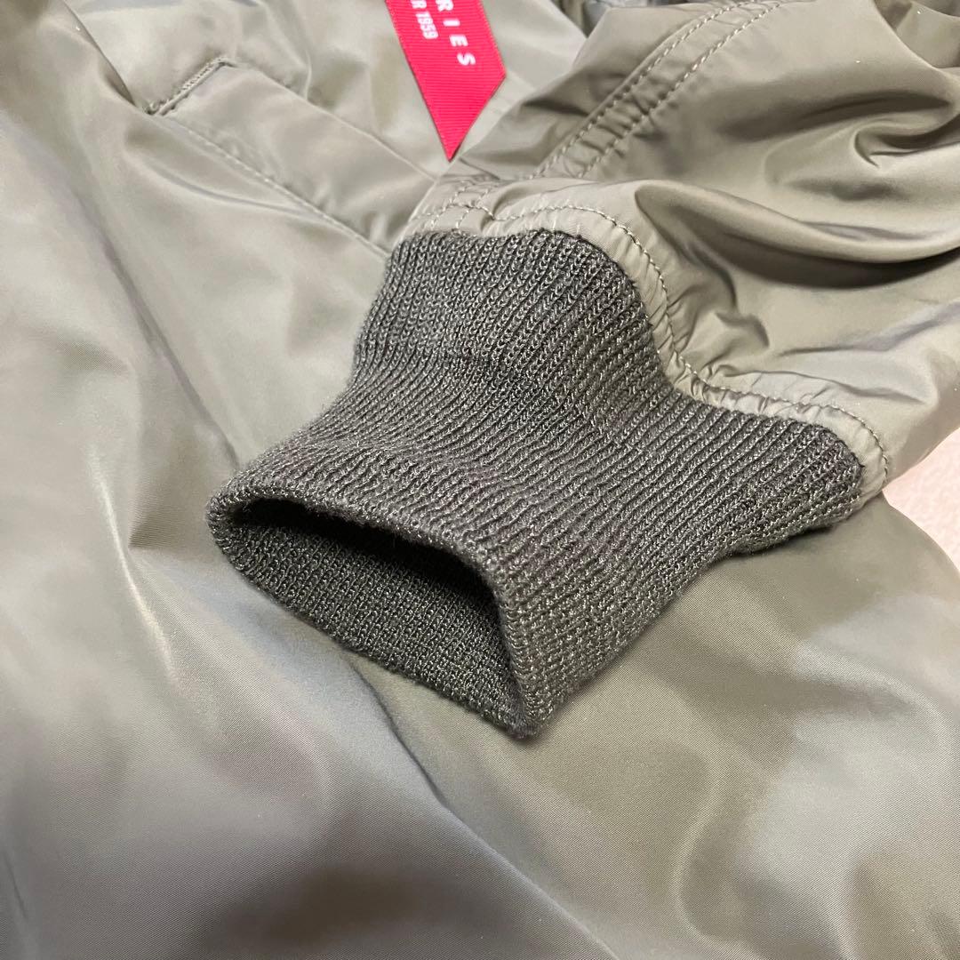 【美品】ALPHA INDUSTRIES MA-1 フライトジャケット オリーブ