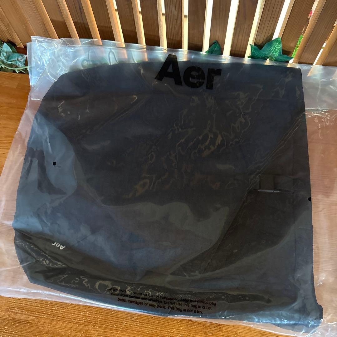 新品未使用 「Aer」 GO TOTE 2 トートバック ブラック軽量 ovyz