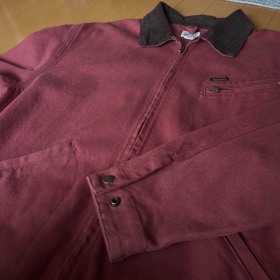 Backers ワインレッド ジャケット