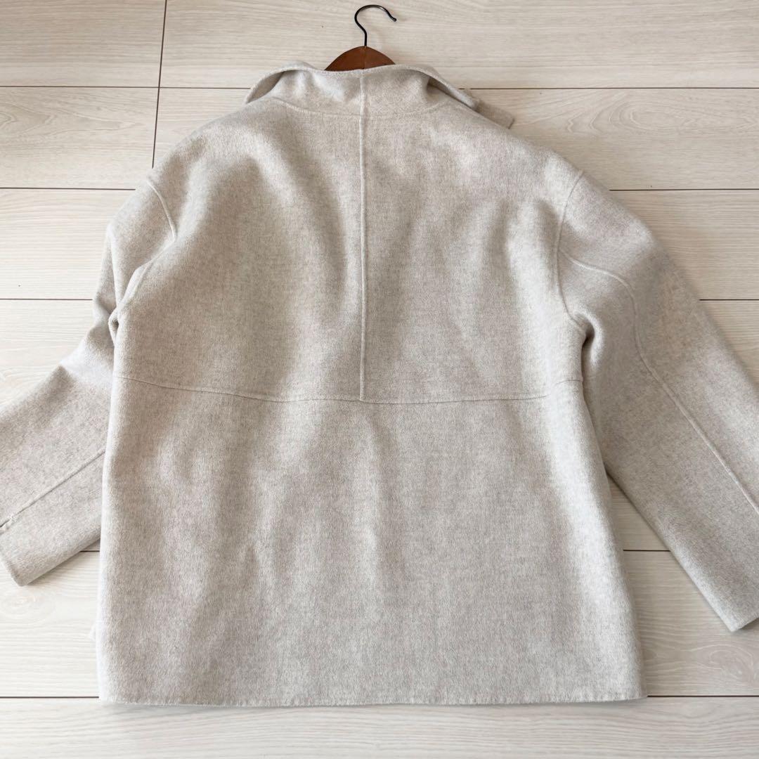 綺麗　定価55.000 plage ハミルトンコート　ミドル丈　36