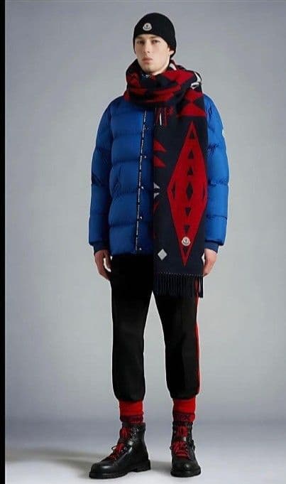 モンクレール　マフラーSCARF　ウール