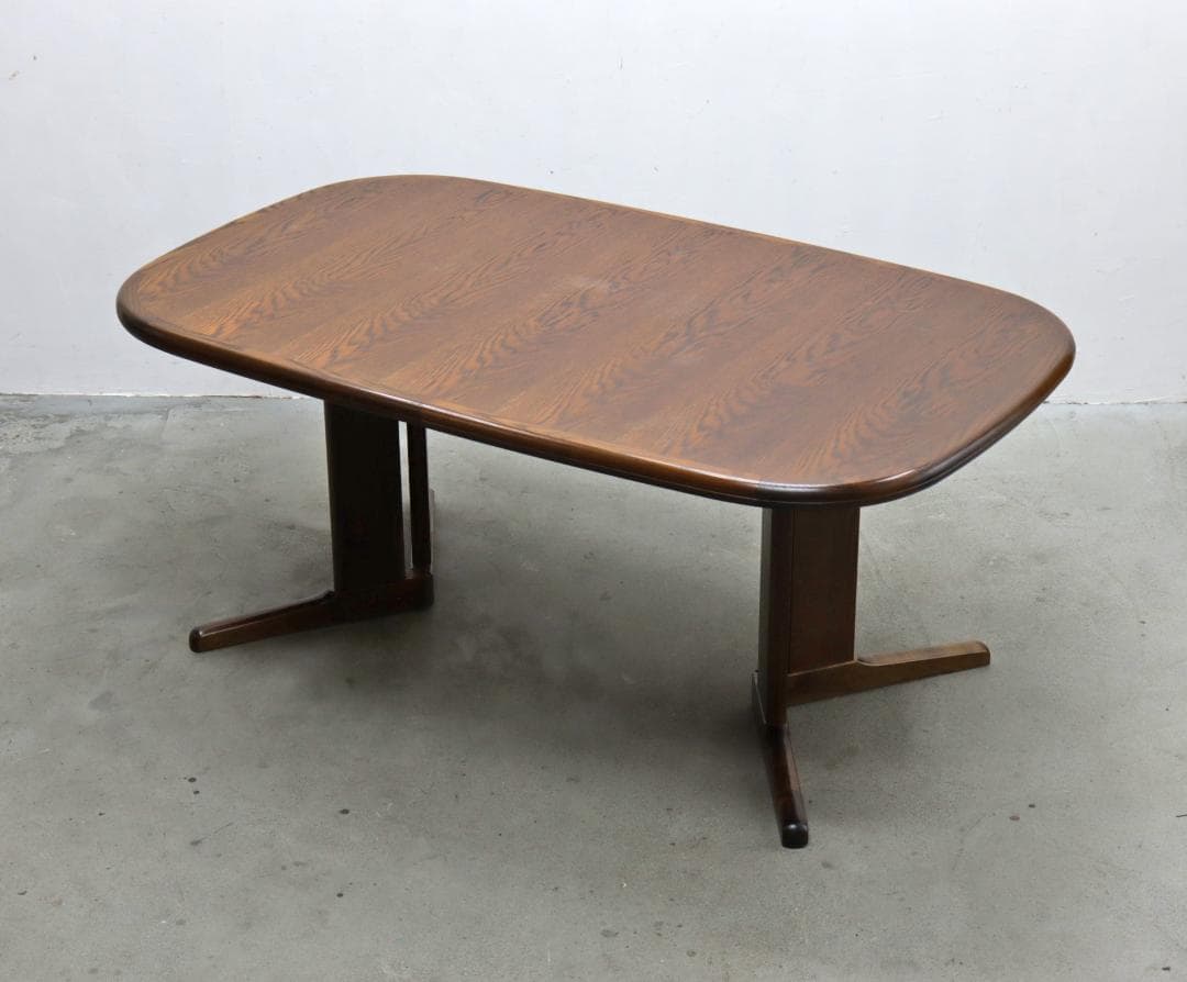 デンマーク LARS GANGSO ヴィンテージ オーク材 ダイニングテーブル