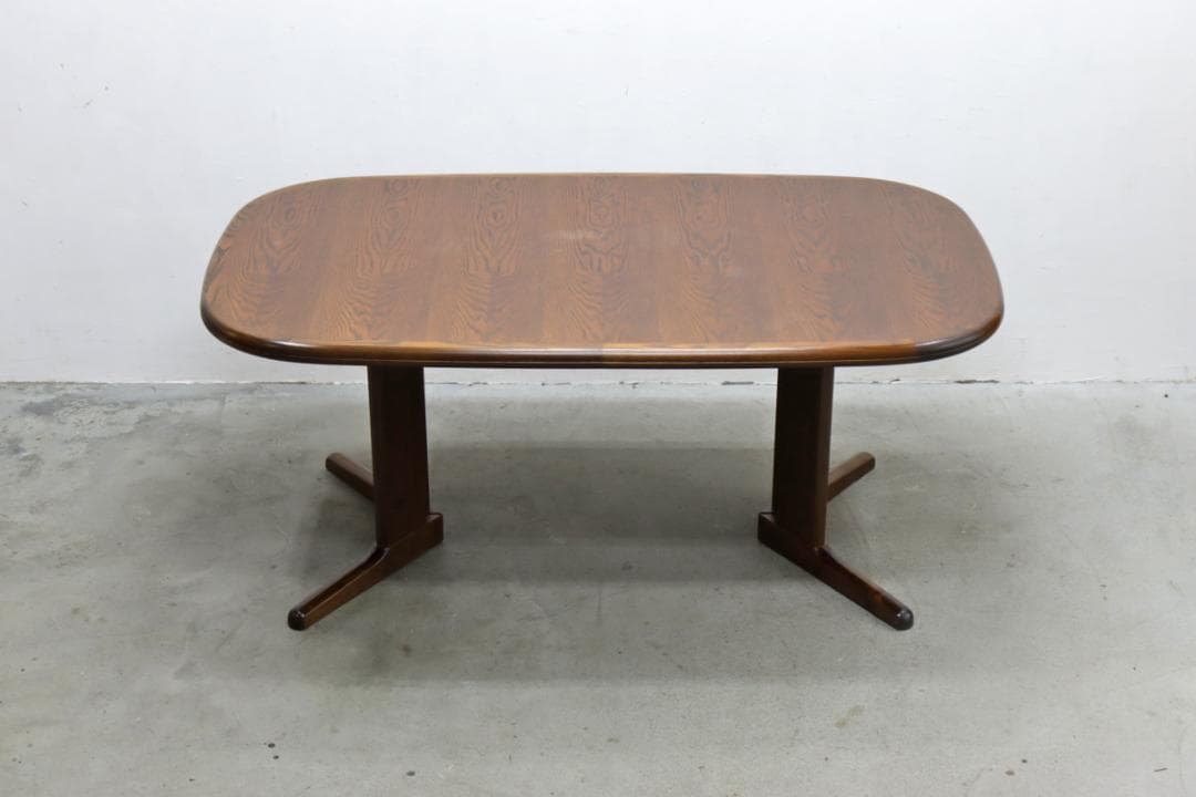 デンマーク LARS GANGSO ヴィンテージ オーク材 ダイニングテーブル