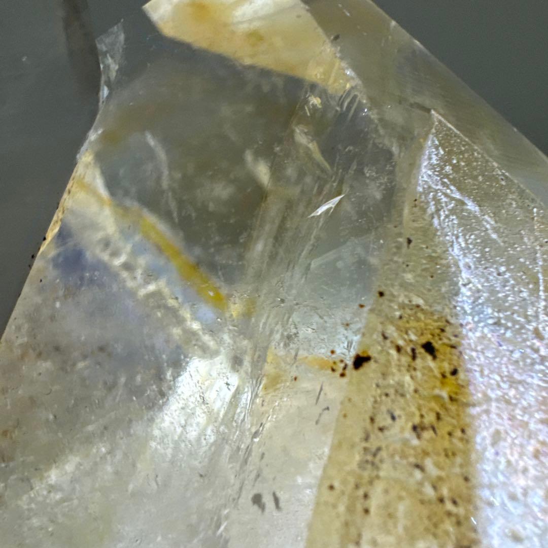 【極上品】レムリアン水晶 ゴールド系 原石 コロンビア産