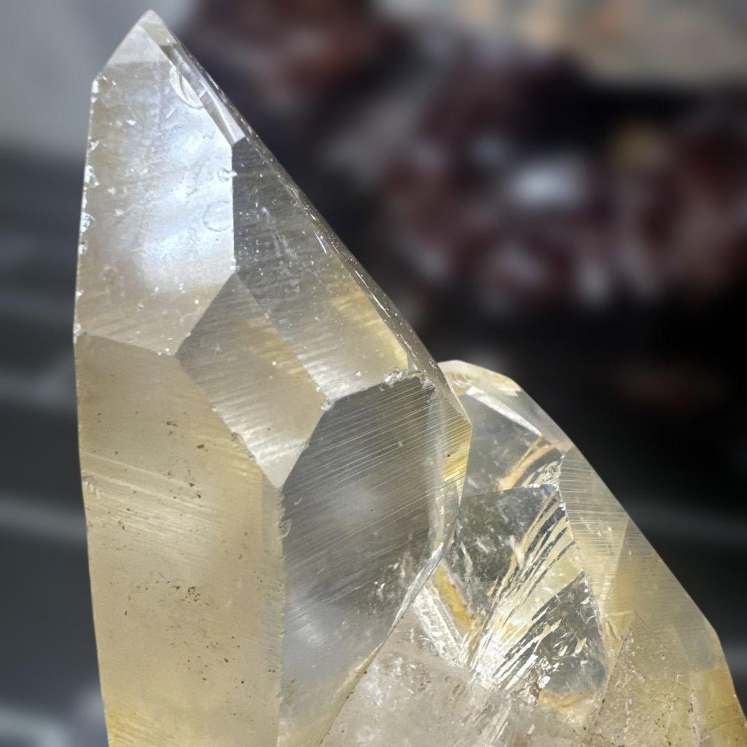 【極上品】レムリアン水晶 ゴールド系 原石 コロンビア産
