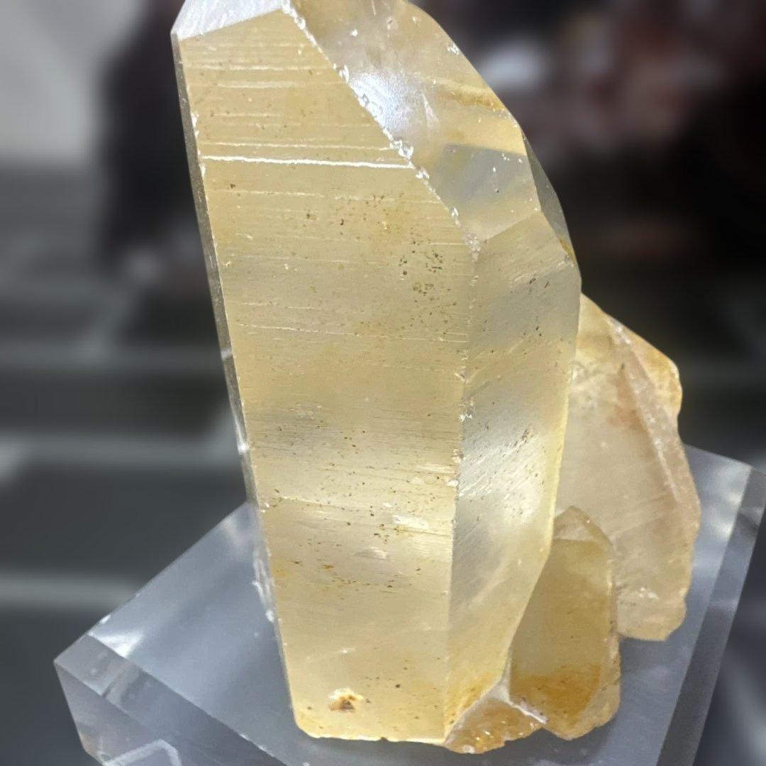 【極上品】レムリアン水晶 ゴールド系 原石 コロンビア産