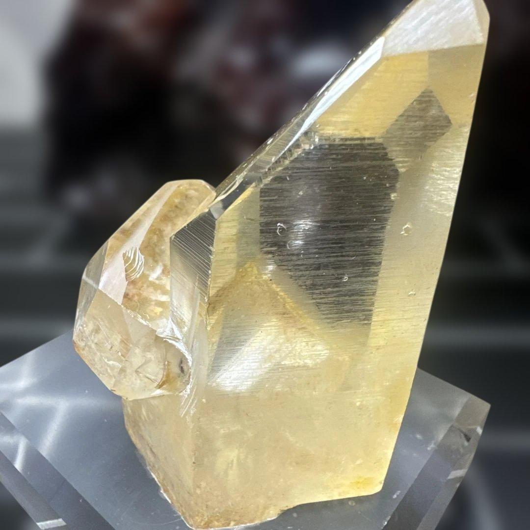 【極上品】レムリアン水晶 ゴールド系 原石 コロンビア産