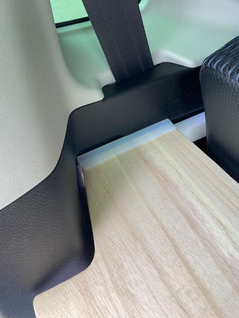 新型ハスラー用ラゲッジボード 静音版 木製 リクライニング対応 キャンプ21