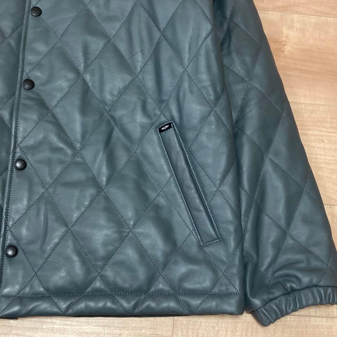 ジャケット・アウター CHALLENGER QUILTING LEATHER JACKET L