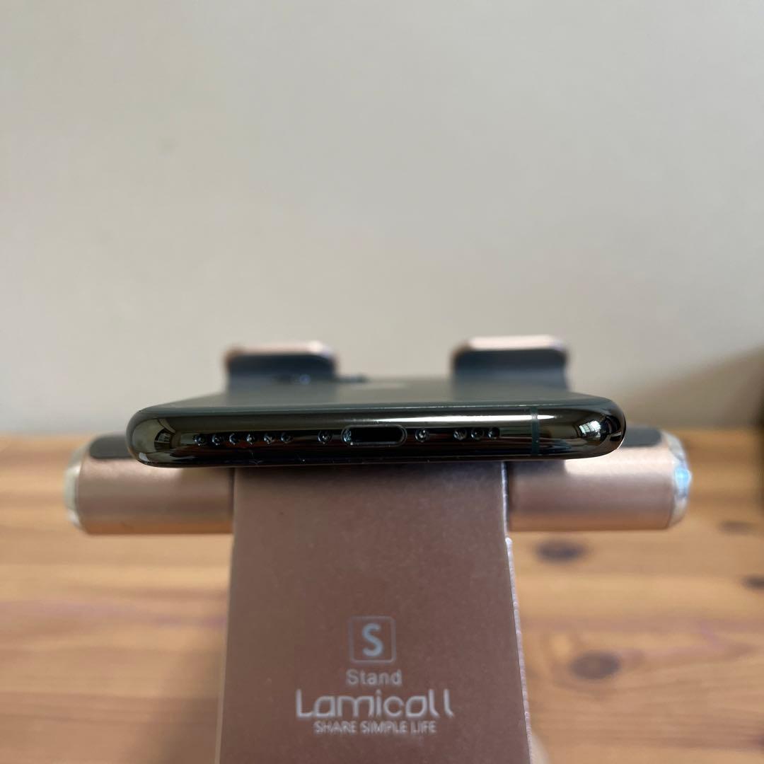 バッテリー100%超美品！iPhone11 Pro 64GBミッドナイトグリーン