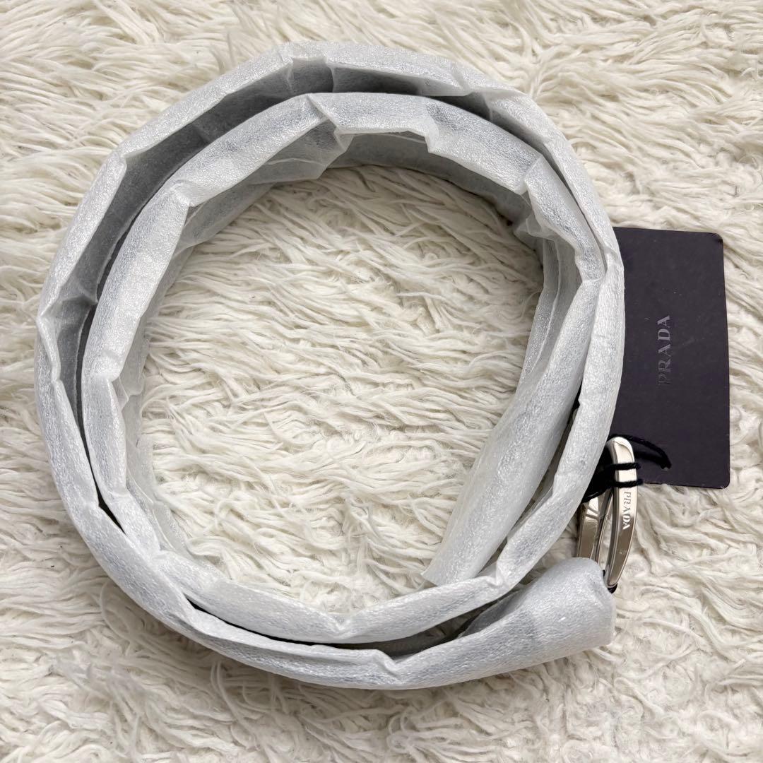 【正規品】未使用タグ付き　PRADA サフィアーノレザー ベルト サイズ90