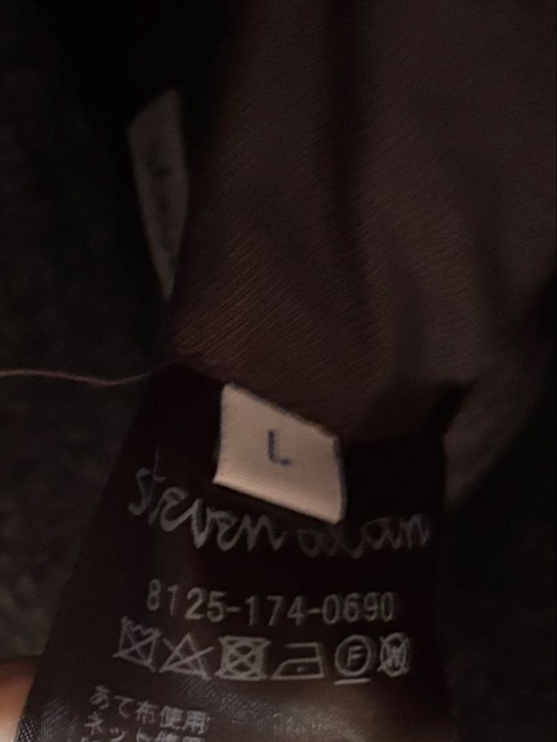 steven alan バルマカーンコート ステンカラーコート ウールコート L