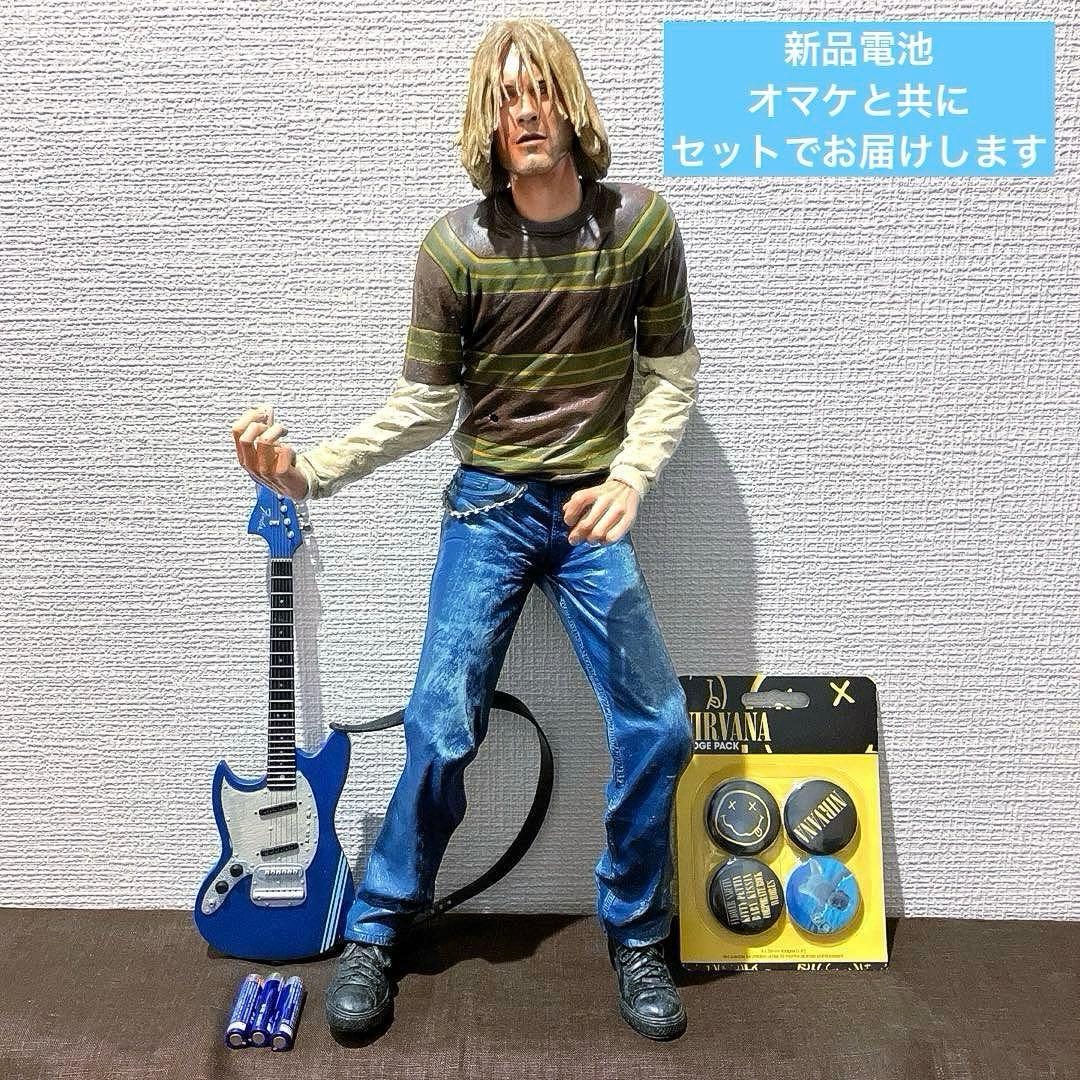 Y*e様 【完動品❗️】NIRVANA カート・コバーン18インチ サウンドフィ