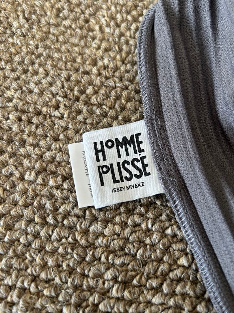 HOMME PLISSE ISSEY MIYAKE長袖プリーツTシャツグレー 2