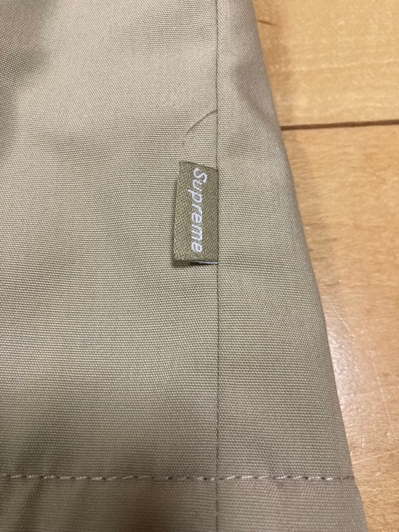 Supreme ベージュ ジップアップジャケット L