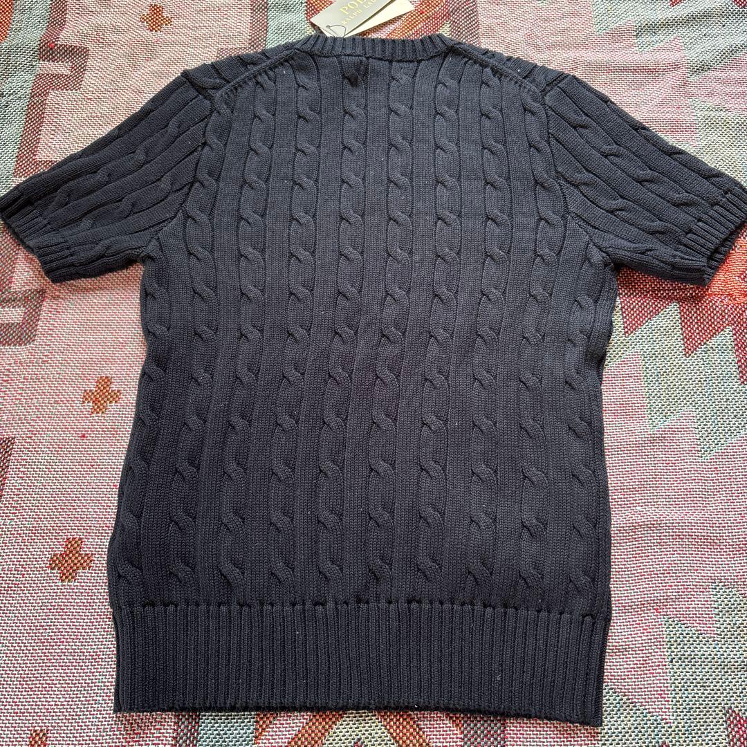 お値下げ ★POLO Ralph Lauren 半袖ケーブルニット ★