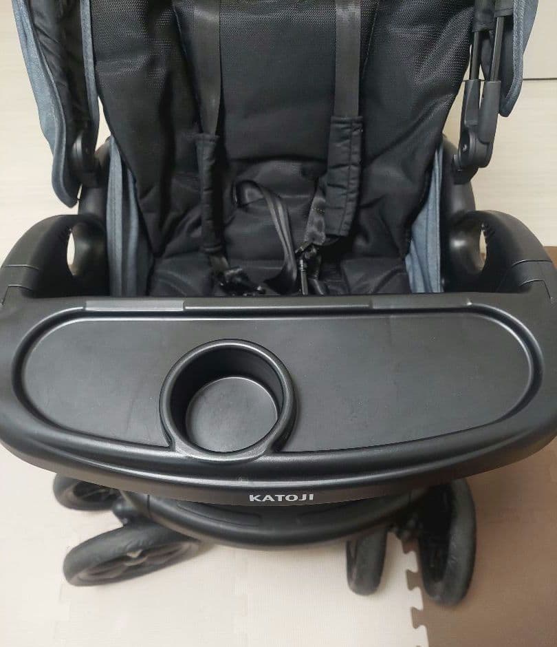 【美品】カトージ katoji 2人乗りベビーカー 二人でゴーDX