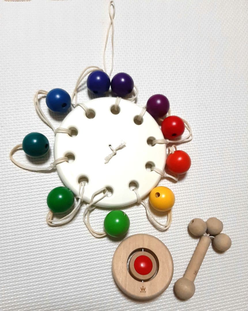 童具館　ケルンボール　さくらんぼ(白木)　たまゆら　(おめでとうギフトセット)