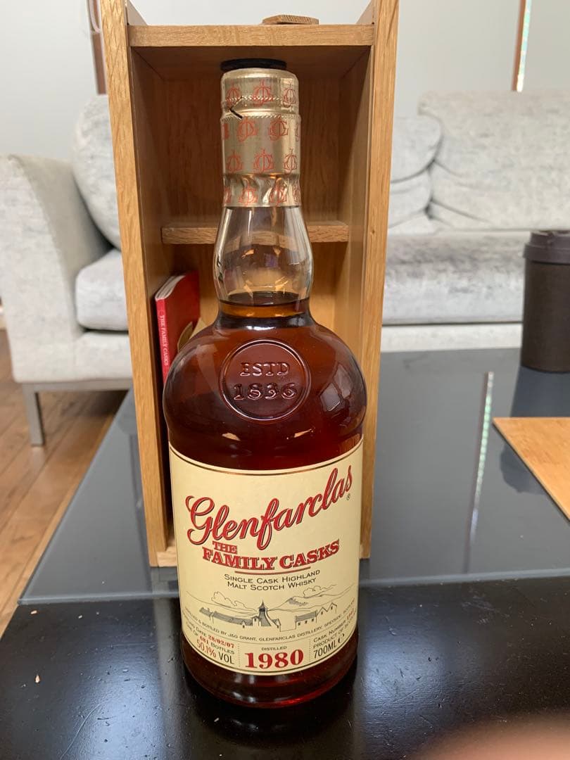 <希少>Glenfarclas 1980 ファミリーカスク
