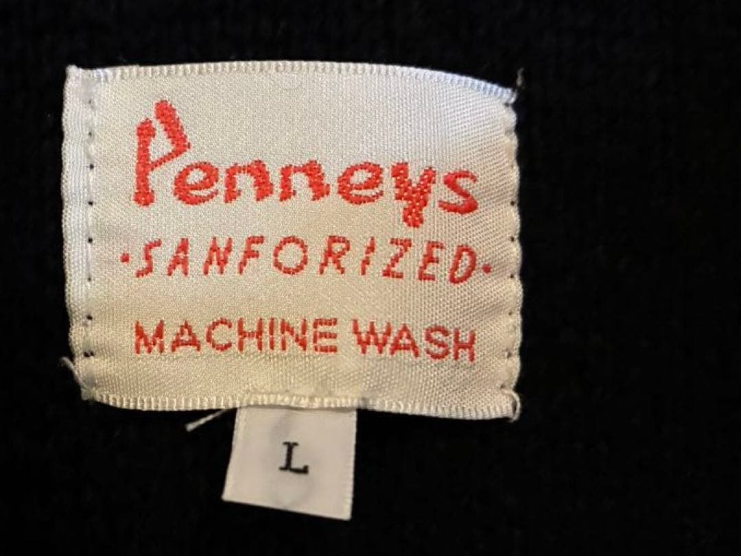 ペニーズ　Peneys ファイヤーフレイム　ファイヤーパターン　カーディガン