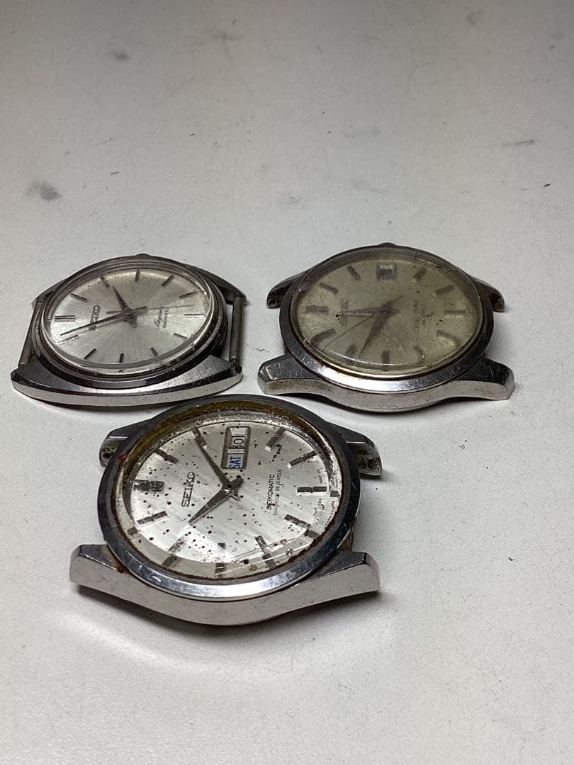 ス*グ様 ジャンク　Seiko King Seiko ヴィンテージ時計　 3点