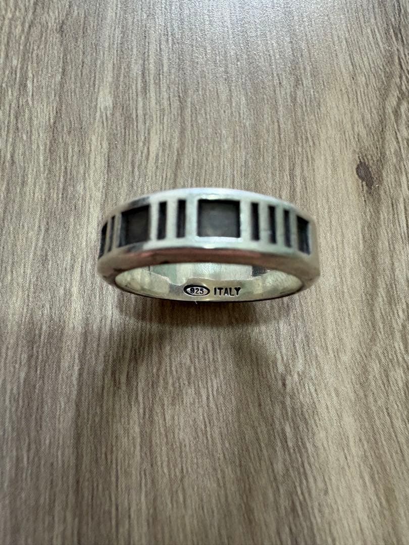 Tiffany & Co. 幾何学模様リング 925シルバー