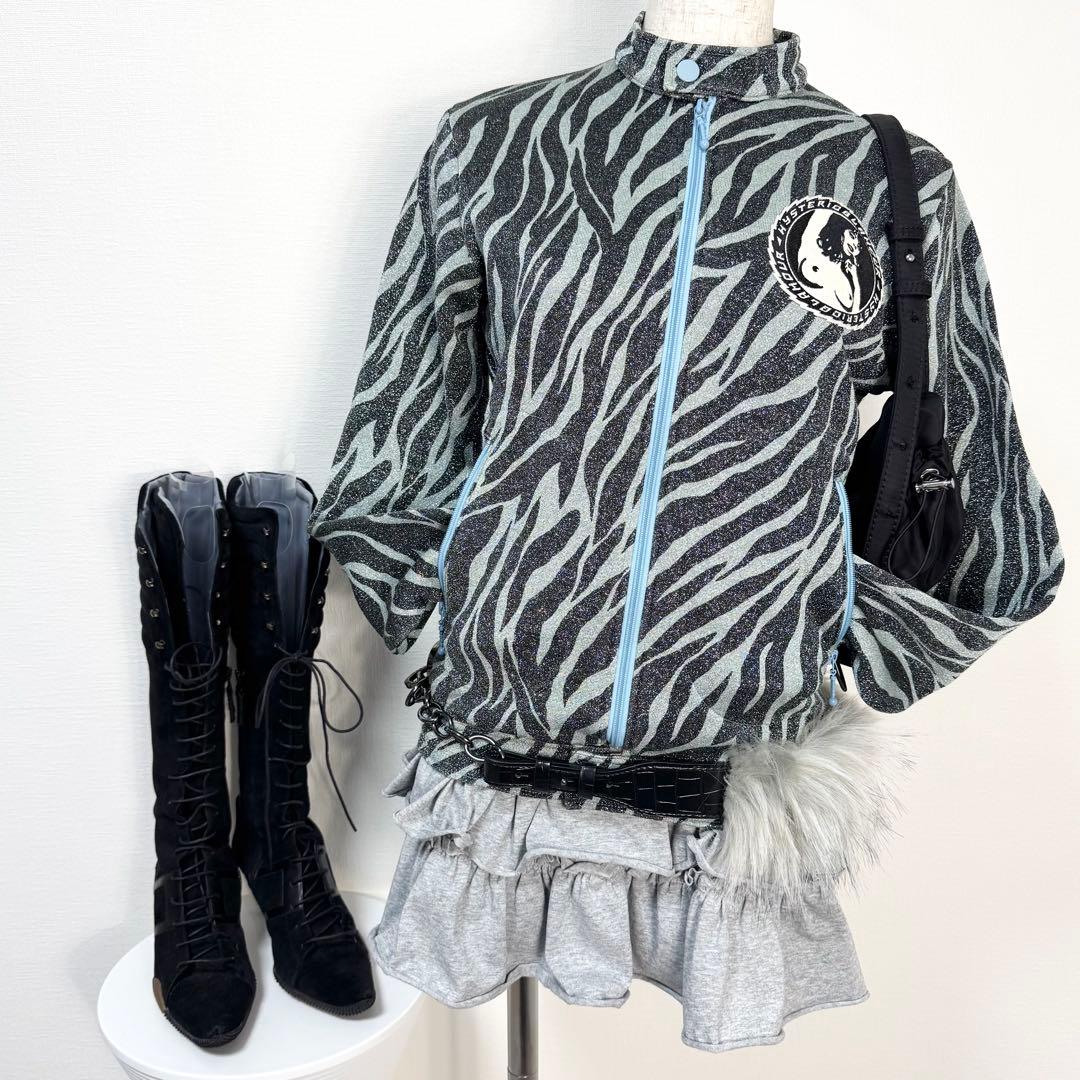 y2k❤️00s HYSTERIC GLAMOUR ラメ ヒスガール ブルゾン