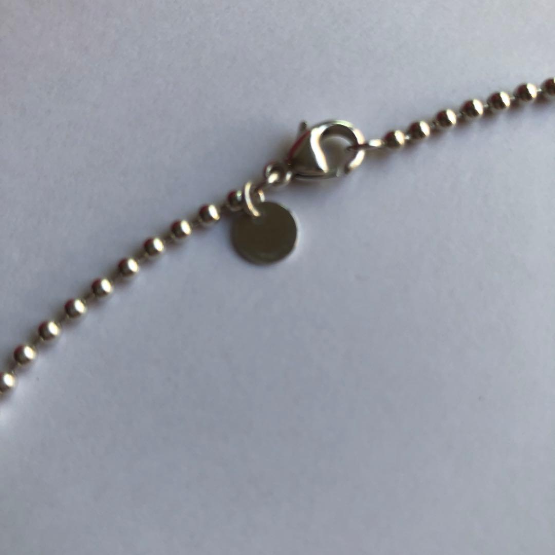 ティファニー　エッジ　ドックタグ　ネックレス