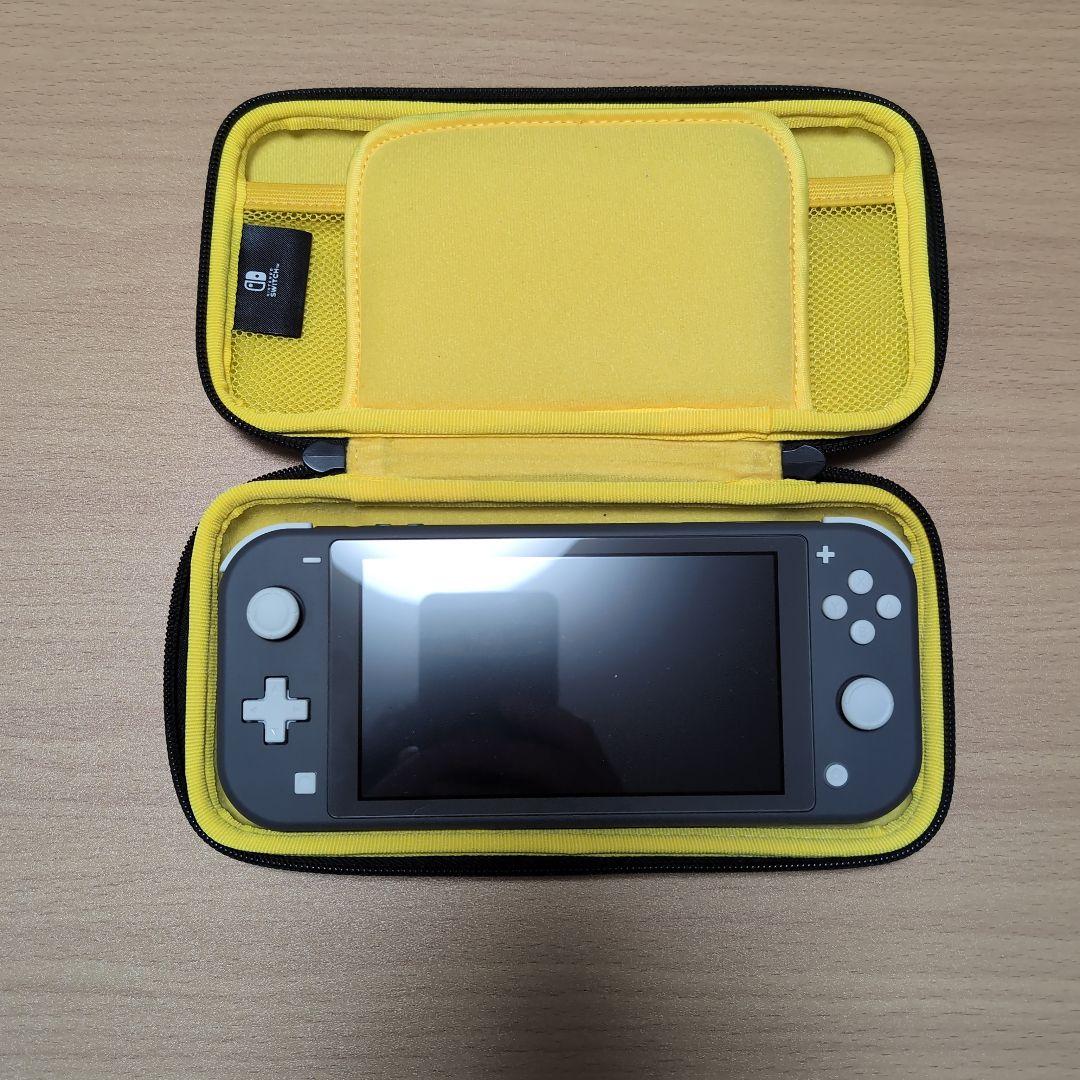 Nintendo Switch Lite ハードケース ブラック/イエロー
