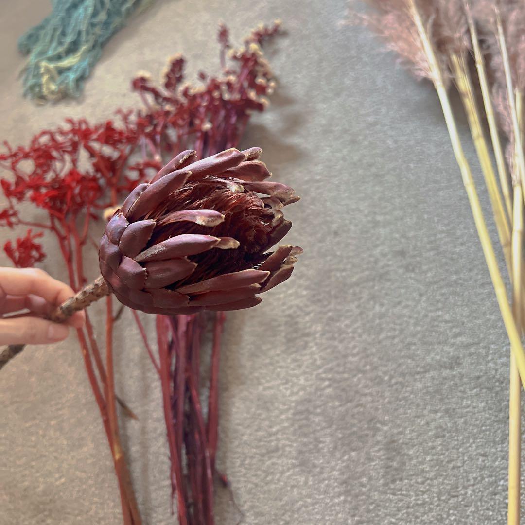 大量!! 総額8万円相当 アンティークフラワー ドライフラワーオブジェセット