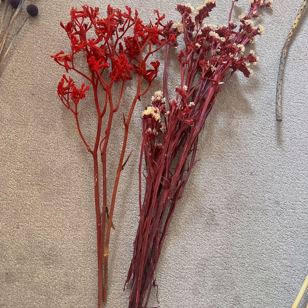 大量!! 総額8万円相当 アンティークフラワー ドライフラワーオブジェセット