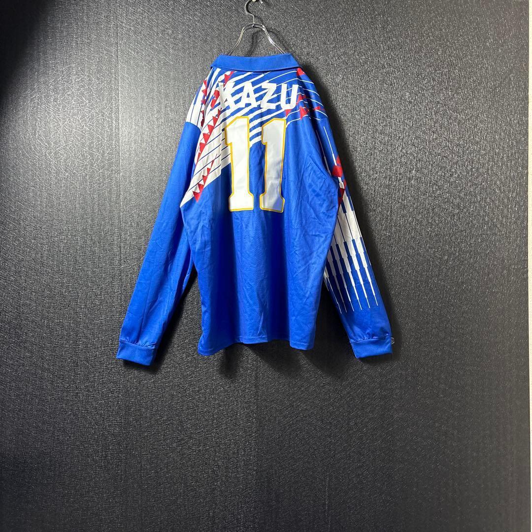 b*9様 【★三浦知良】 古着 サッカー 代表 94 ユニフォーム 11番 ★ド