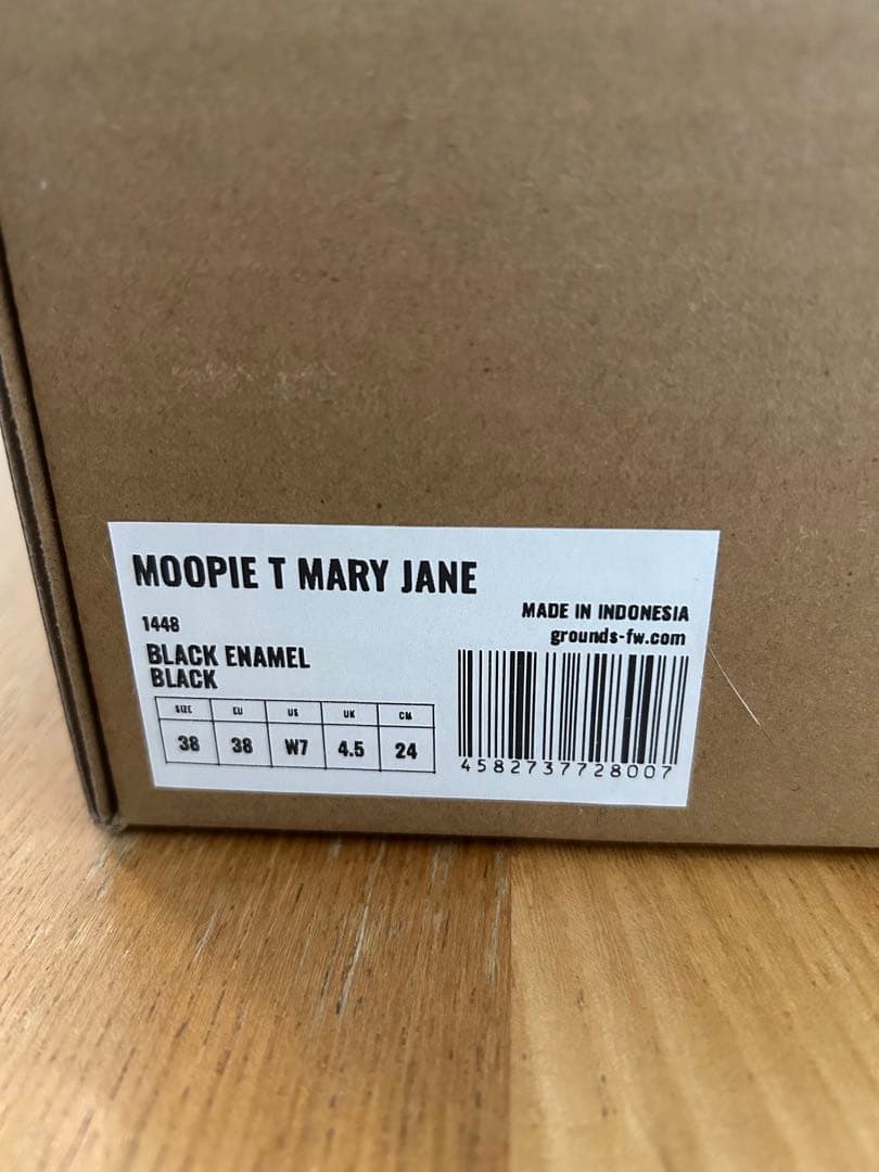 grounds MOOPIE T MARY JANE ブラック 24