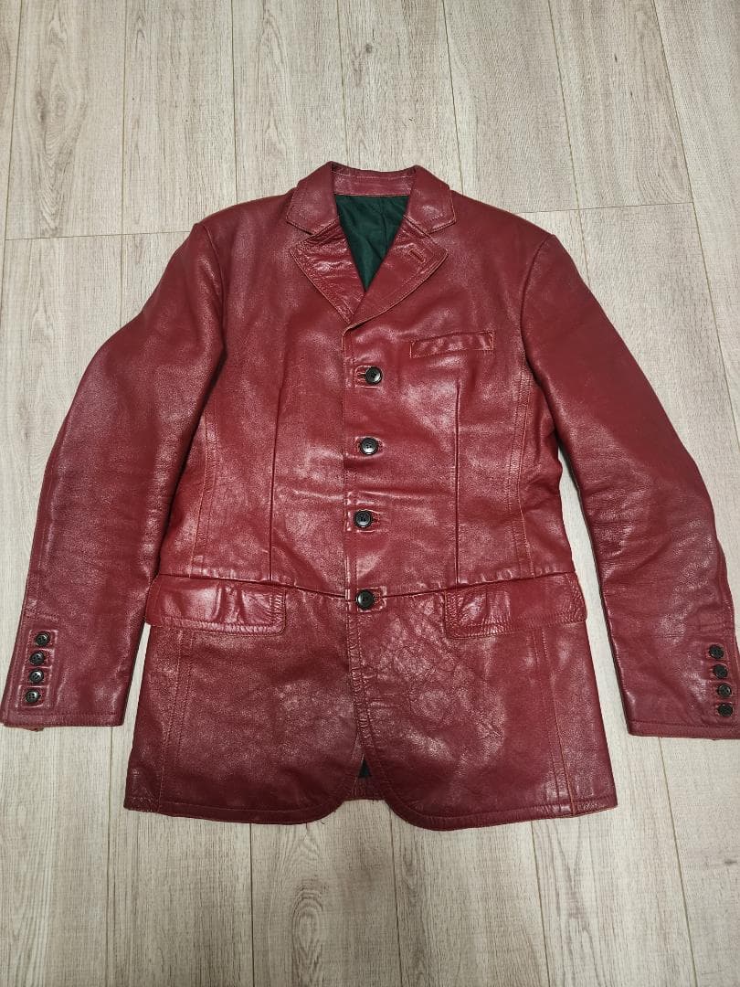 ​【稀少】ジャンポール・ゴルチエ・オム レザージャケット