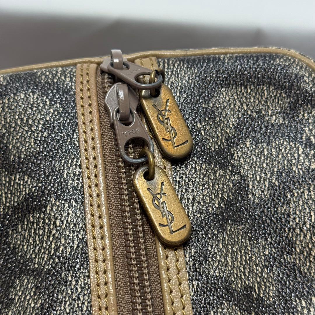 ✨美品✨サンローラン ミニボストンバッグ ヴィンテージ ジラフ柄 ハンドバッグ