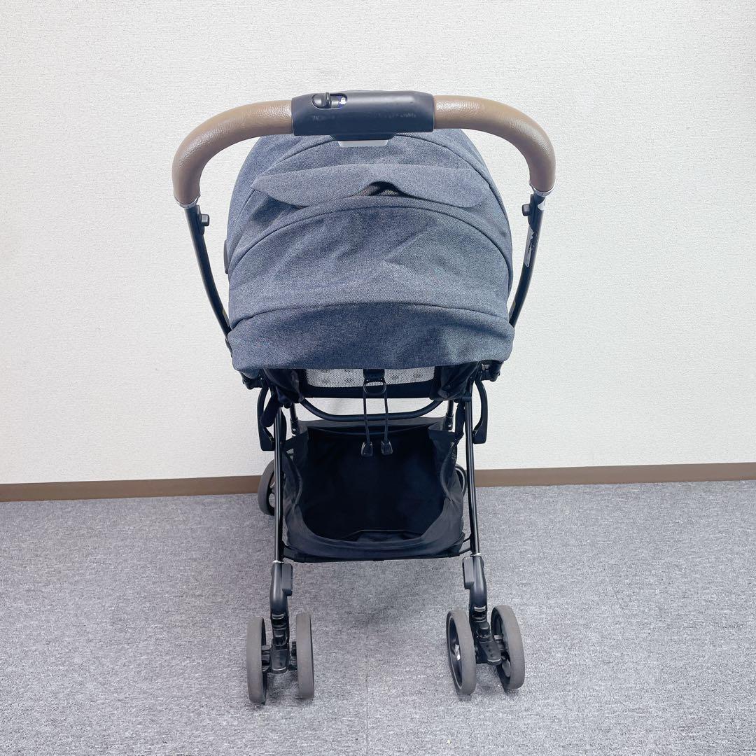 Aprica LUXUNA C FREE 両対面ベビーカー デニム ネイビー