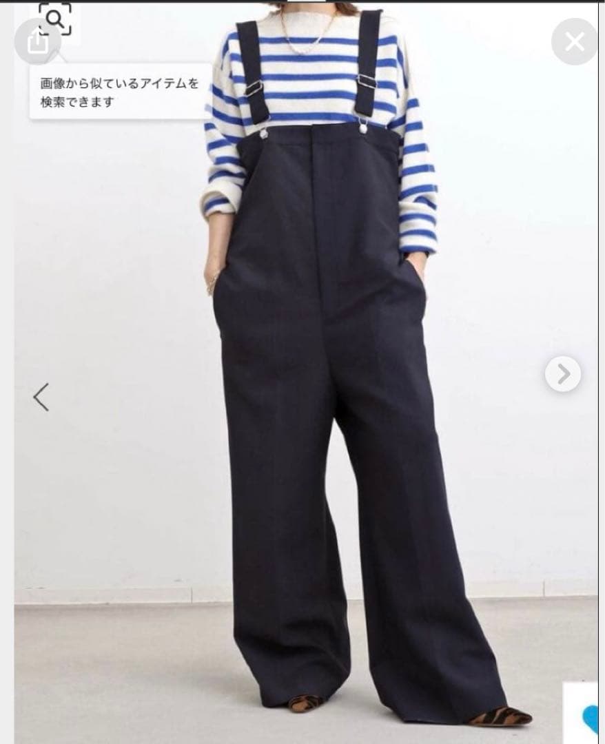アパルトモン Dry Cloth Combinaison36ネイビー