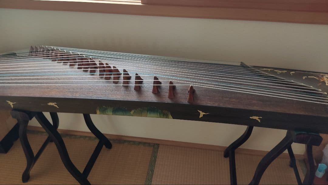 筝　中国古筝　21弦　スタンドなし